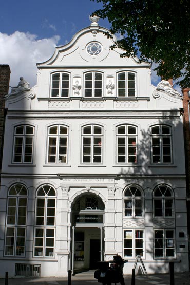Das Buddenbrookhaus in der Lübecker Altstadt