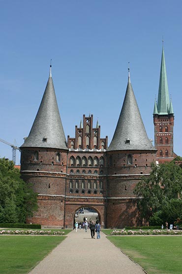 Das Lübecker Holstentor